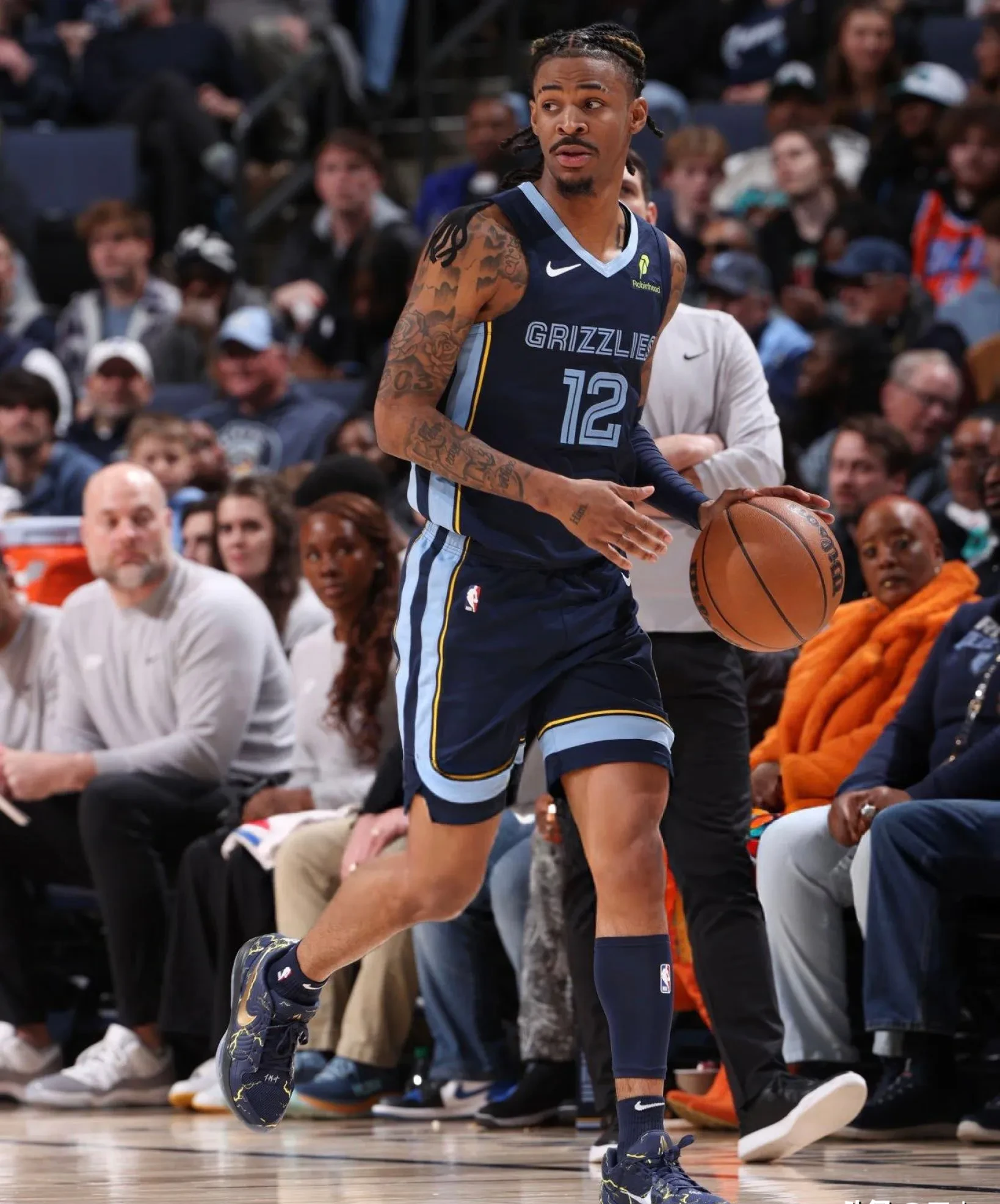 灰熊主场大胜！杰-莫兰总得分突破百分性命